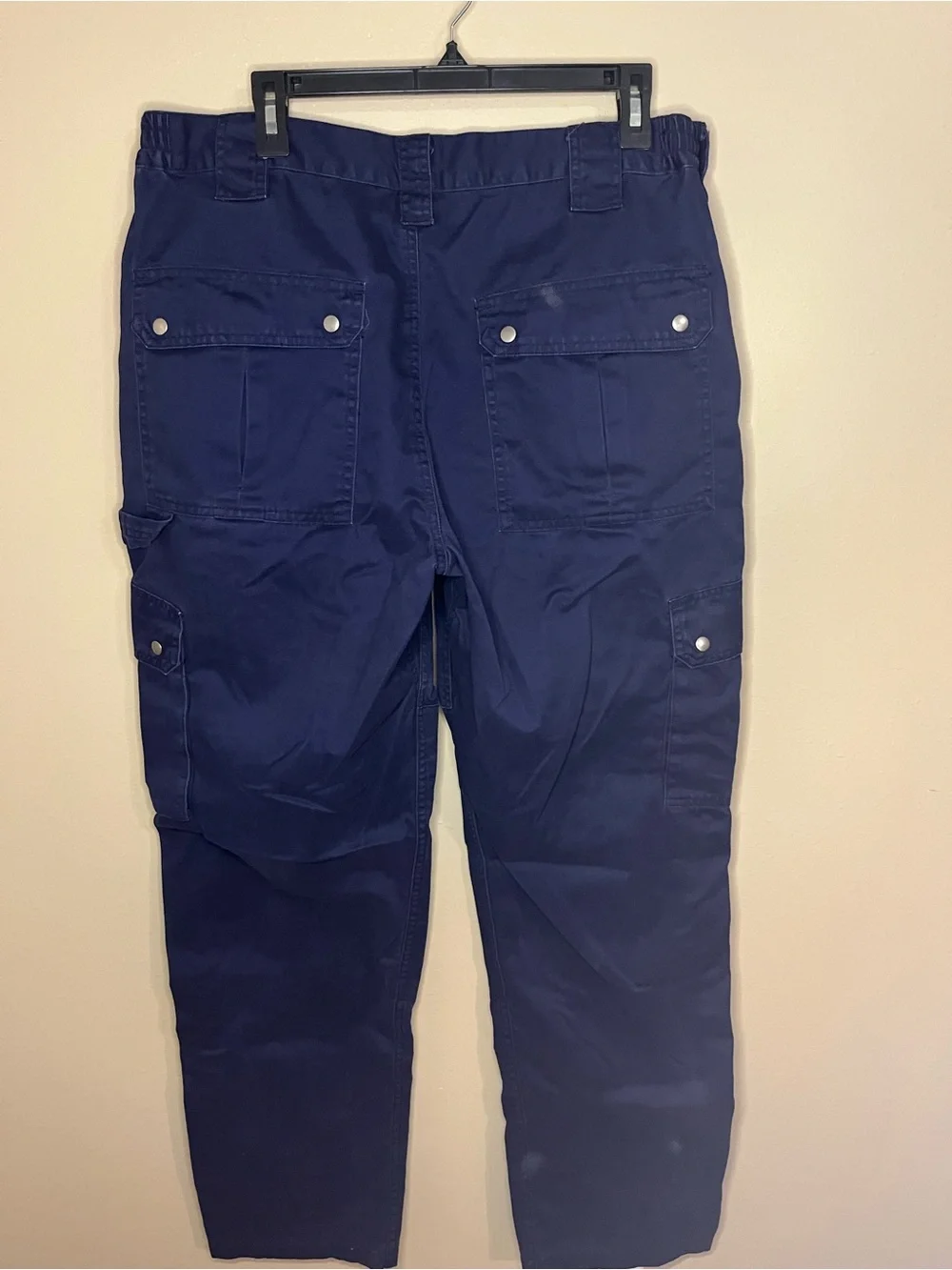 Ticomela FR  Navy Cargo Pants with Utility Pockets